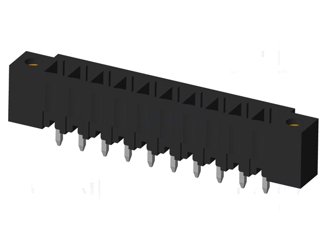 Connector: ontkoppelbare terminal strip; contact; mannelijk Connector: ontkoppelbare terminal strip; contact; mannelijk